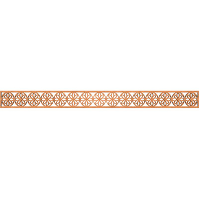 Moulure de cerisier Blume 46, l 3/8 po x H 4 po x T 3/8 po
