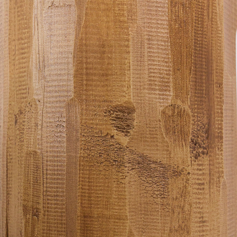 L 6 po x H 4 1/2 po x L 8 po ÉCHANTILLON - poutre à bûches en imitation de bois Heritage, caramel chaud, Caramel chaud