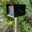 Quick-Ship UpTown Mailbox in Black on Black-106534017