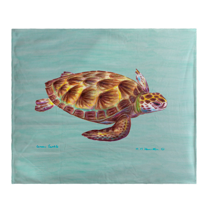  Jeté de tortue de mer