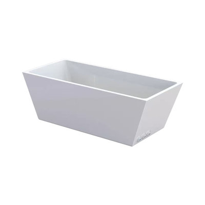 Rectangular Freestanding Soaking Acrylic Cold Plunge Tub