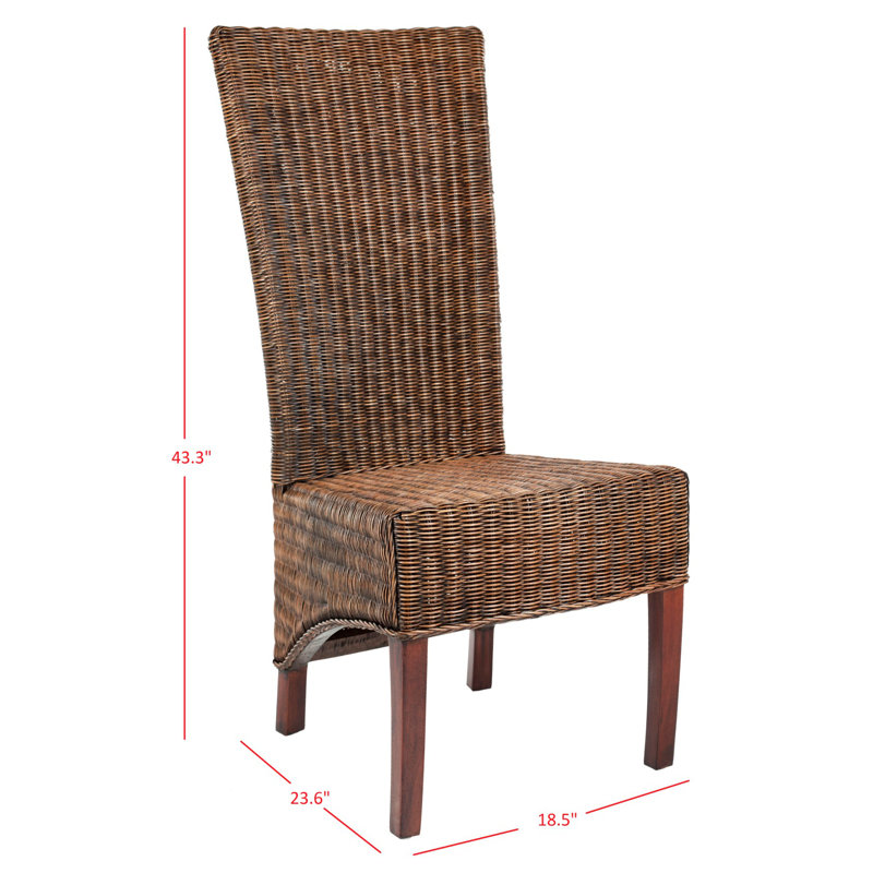 Chaise d’appoint Willow, Miel Noir Lavé