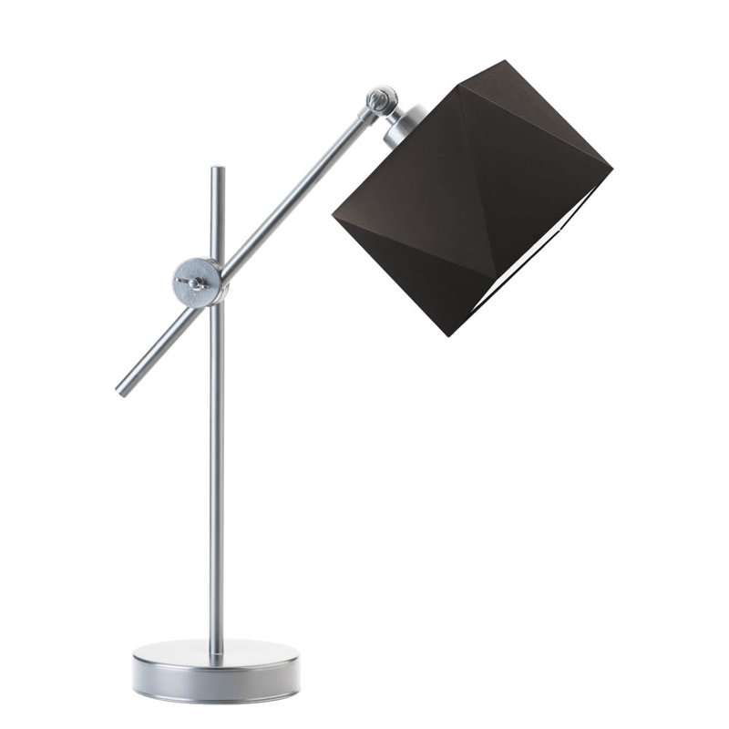 Cabezas Adjustable Metal Desk Lamp, Brown