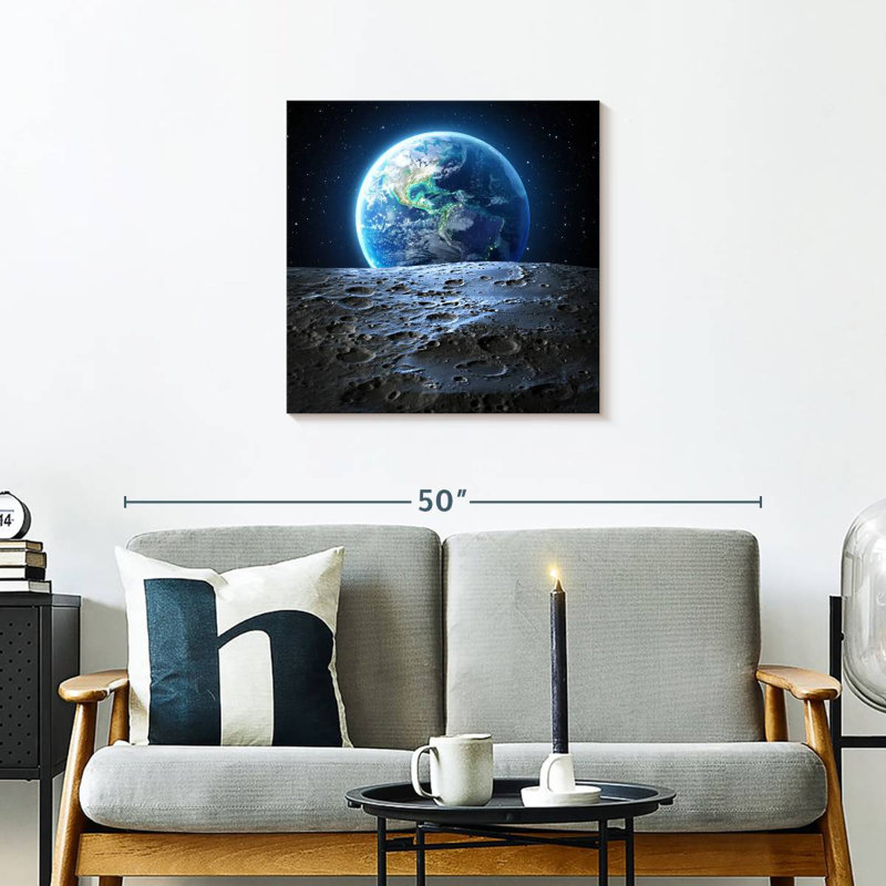 Oberle Earth From Moon