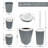 Clint Bathroom Accessory Set-95851254