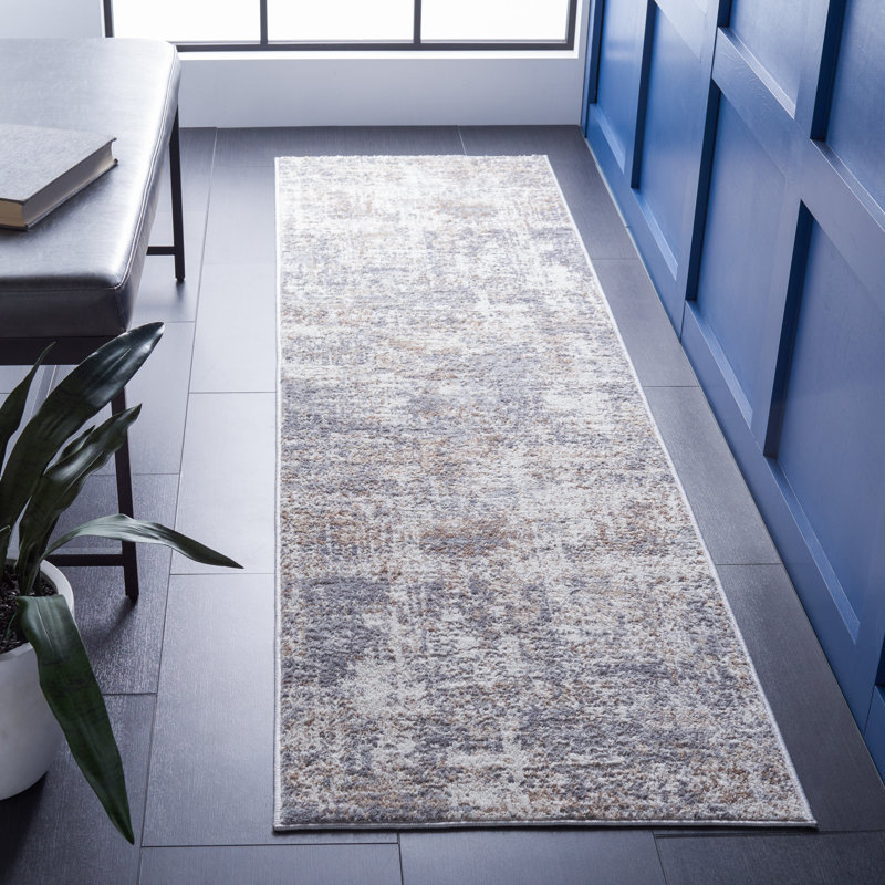 Bien-Zachary 100 Performance Abstract Rug, Runner 2'3" x 16'