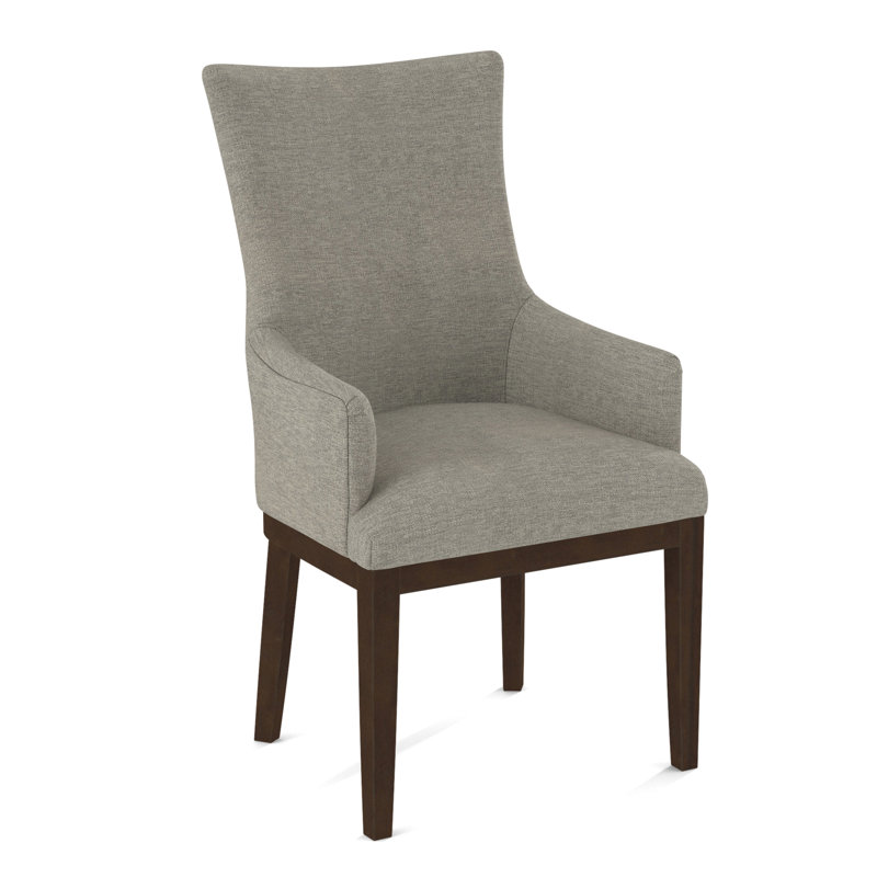 19'' H Upholstered Armchair, Nutmeg, 61585-76