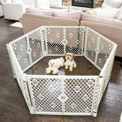 PAWS PETYARD 6-PANEL GRAY PET PEN