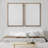«3D Texture Illusion Minimalist White Elegant Abstract Modern Art», impression sur toile encadrée 2 pièces-99015666-99015667