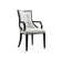 Upholstered Solid Wood Arm chair
