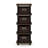 Columbia Walnut Space-Saving Rack - Stylish Open Shelf Storage Solution For Any Room