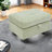 Multifunctional Cyan Recliners With Storage, Chenille Upholstery, Modern Design For Home