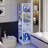69"H 4-Tier Corner Display Cabinet with Light-411506419