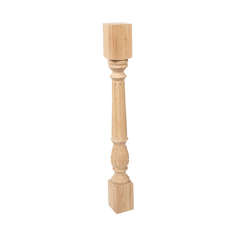 Pieds de l'île Accanthus, Bois franc, 1 Pack