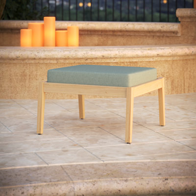 Coussin de repose-pieds d'extérieur pour patio