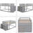 Julye Kids Bunk Bed with Drawers-2036046946-2036046944