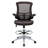 Modway Attainment Vinyl Drafting Chair - Drafting Stool With Flip-Up Arm-30609359