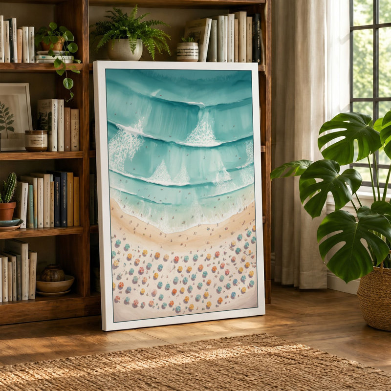 Print, 18x12 - 45.7 x 30.5 cm, Teal Border