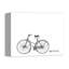 « bicycle sketch », impression sur toile tendue
