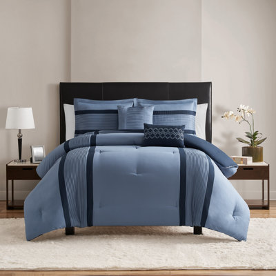 Hamden Pleated Comforter Set