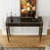 Adelais Vintage Mirrored Glass Console Table