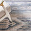 Tapis bleu marine / ivoire Josephus-749962057