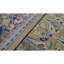 Wool Oriental Area Rug in Beige/Dark Blue