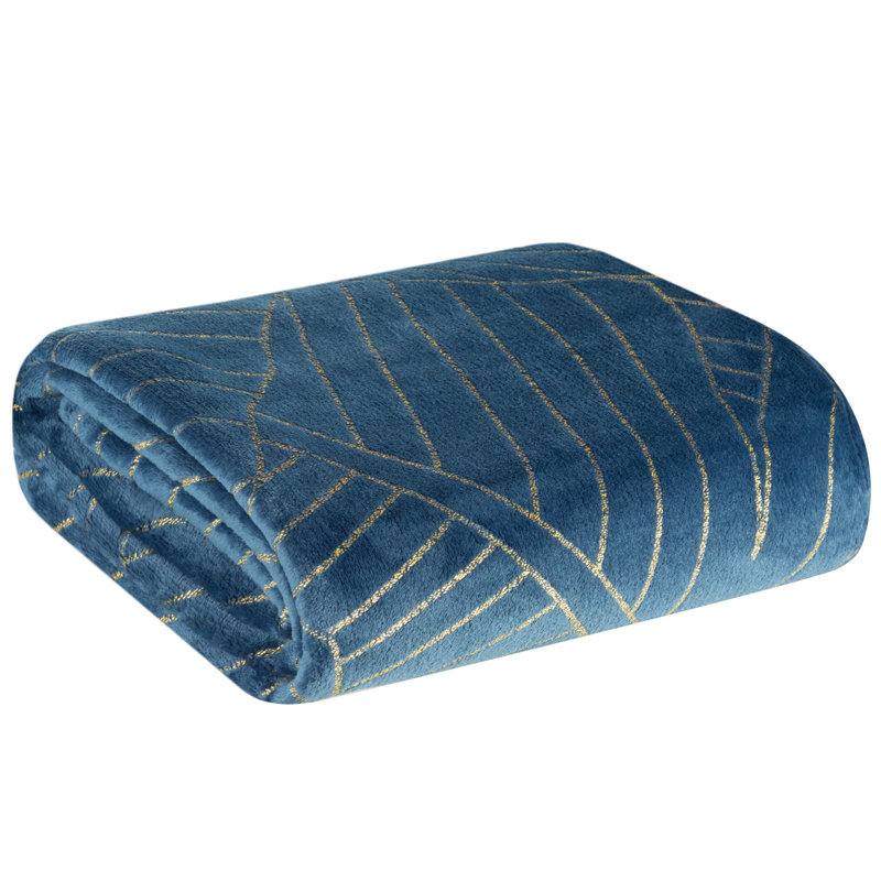 Elazer Polyester Geometric Shapes Bedspread