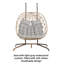 Double avec coussin de chaise suspendu-677643002-677642996