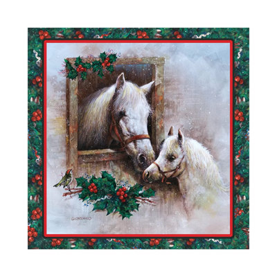 Holly And Ivy by Giordano Studios - Wrapped Canvas Gallery-Wrapped Canvas Giclée