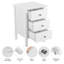 Amalan 40cm W Manufactured Wood Bedside Table