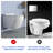 Rainlex RX-T40W One-Piece Wall Hung Toilet