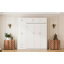 Lit escamotable mural avec armoire supérieure-214507343