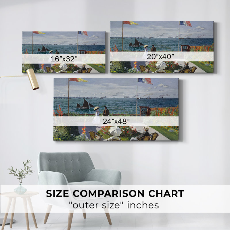 Série paysage - MCxxxxi - Toile tendue avec châssis - Prêt à accrocher, H 16 po x l 32 po