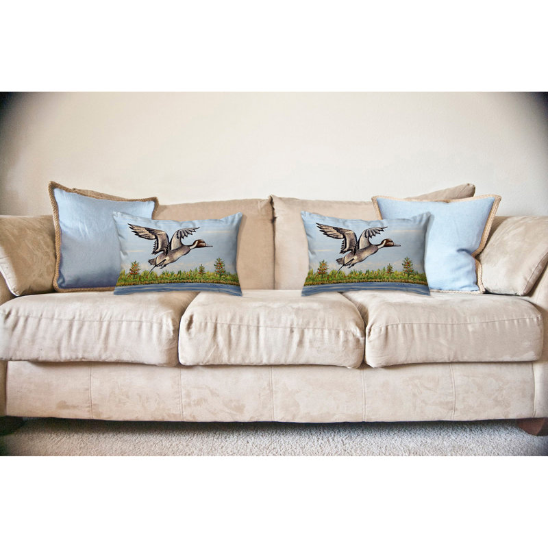 Outdoor Reversible Throw Pillow, 16" x 20"
