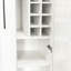 Armoire de cuisine extensible extensible à 5 niveaux, armoire, tablette en verre