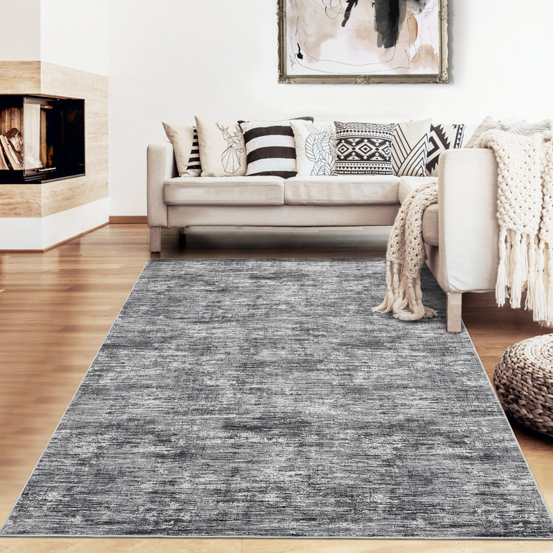 Machine Washable Area Rug Modern Non Slip Rugs for Living Room Bedrooms Foldable Rugs for Playroom Office Kitchen