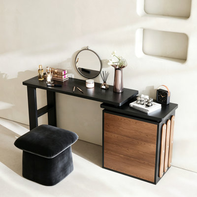 Meuble-lavabo intégré Mid-Century
