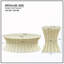 Ensemble de tables basses Vintage (ensemble de 2)