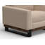 Chaise avec accoudoirs en métal et bois Blackburn-1763988256