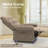 Power Lift Recliner Chair W/Remote Control And Side Pocket For Elderly-2059740821