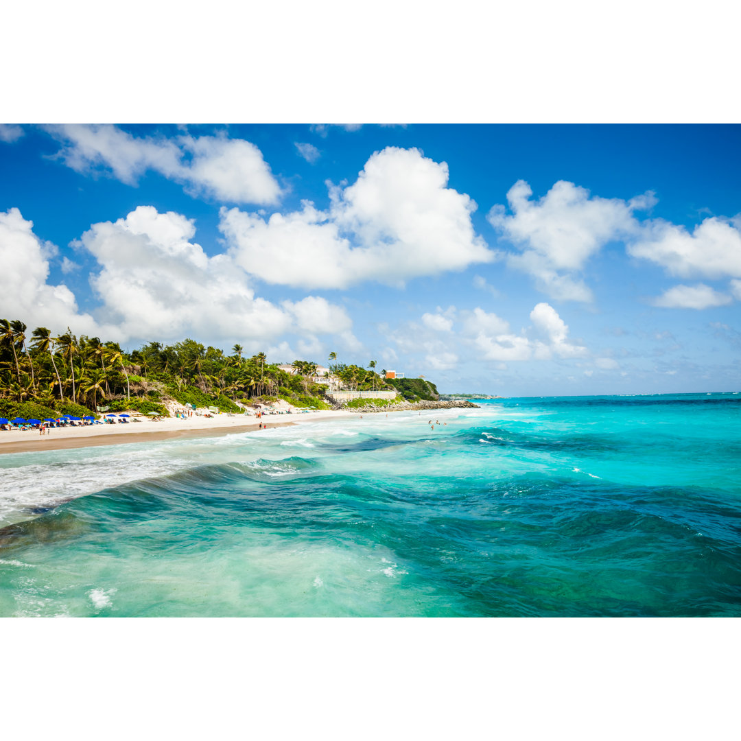 Kranichstrand auf Barbados - Leinwandbild