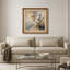 «Neutral Tones Abstract Botanical Branches», reproduction d'art encadrée sur papier-333991346-333991347