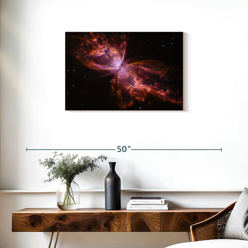 Oberle Butterfly Nebula, 20" H x 30" W
