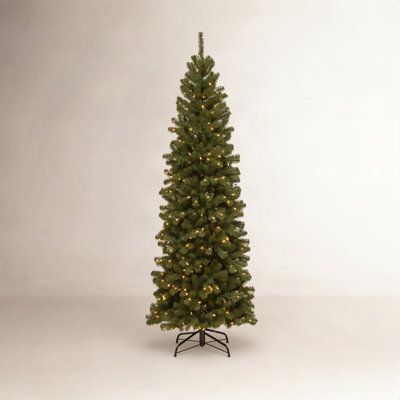 Pre-Lit Spruce Christmas Tree