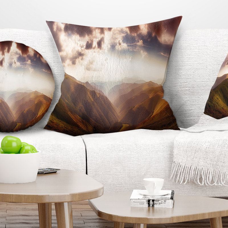 Coussin Polonina Borzava, 16 po x 1 po, Coussin décoratif