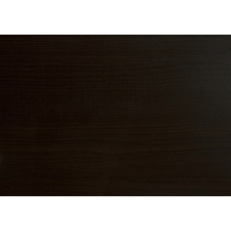 Table de bout polyvalente avec grand tiroir de rangement et plateau en stratifié brun - pour le salon et la chambre à coucher