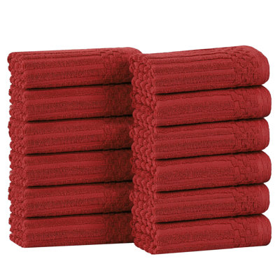 Juras Ribbed Cotton Washcloth Set