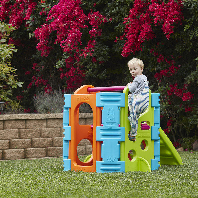Vibrant Multicolor Plastic Indoor Outdoor Activity Playset