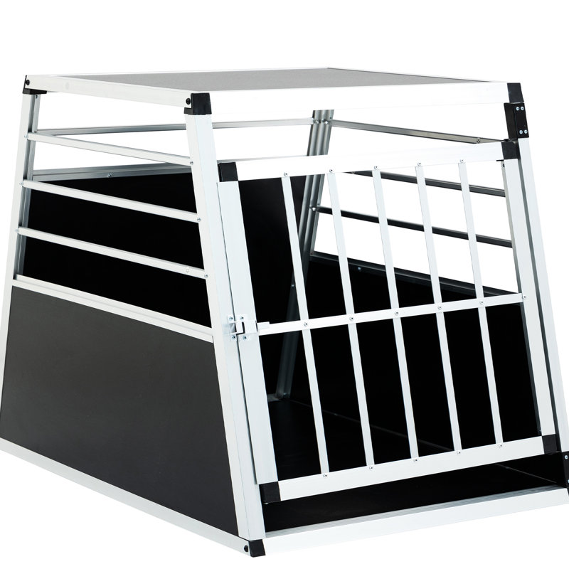 En aluminium noir